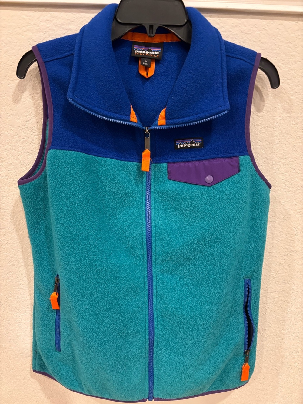 Patagonia LIGHTWEIGHT SYNCHILLA SNAP-T VEST, in Howling Turqoise size Medium